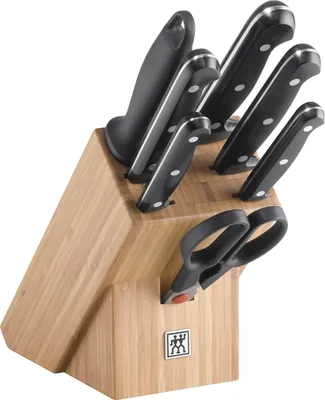 Zdjęcie produktu dla Zwilling - Zestaw 5 noży w drewnianym bloku Twin Chef