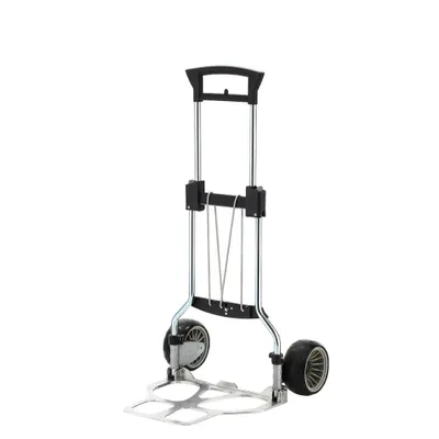 Produktbild von Transportkarre klappbar Stahlrohr, verchromt Aluminium Hhe 1120 mm Schaufellnge 420 mm Schaufelbreite 495 mm