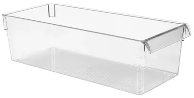 Imagen del producto de Organizador para nevera - Caja de almacenamiento - Plástico - 36 x 15 x 10 cm