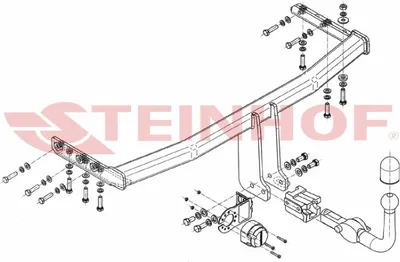 Produktbild von Z547323 Anhängerkupplung passend für NISSAN Primera 2002-2008 abnehmbar