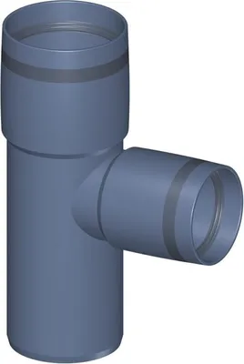 Produktbild von Poloplast POLO-KAL XS, Abzweig, DN 50/40/87, 1 Stk.