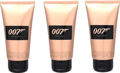 Produktbild von James Bond 007 Women Body Lotion 3 x 50ml ( 3 Stück)