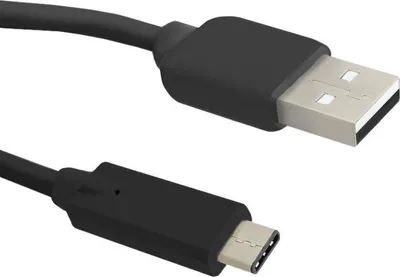 Zdjęcie produktu dla Qoltec 50496, 0,25 m, USB C, USB A, USB 2.0, Męska/Męska, Czarny