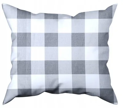 Produktbild von Nyks Flanell Kissenbezug 40x40 Karomuster Reißverschluss