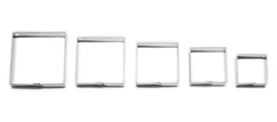 Produktbild von Keksa. 5er Quadrat 2,5cm,3cm,3,5cm,4cm,4,5cm