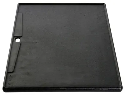 Produktbild von Allgrill Gussplatte 1/2 für Gasgrill Festival, Major und Impuls 31,5 x 42 cm Gusseisen Grillplatte