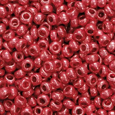 Produktbild von KNORR PRANDELL 216104240 Böhmische Rocailles Ø 25 mm Glas pink