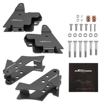 Imagen del producto de Kit de elevación, aumenta la altura en 2,5 pulgadas, compatible con vehículos Can-Am Commander UTV 800, compatible con vehículos Can-Am Commander UTV 1000 Max, instalación directa, construcción de acero de alta resistencia