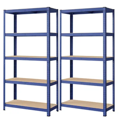 Produktbild von SONGMICS Schwerlastregal, 2er Set, Lagerregal, 40 x 90 x 180 cm, bis 875 kg
