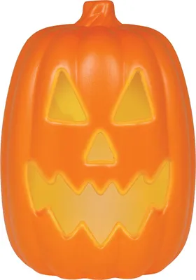 Produktbild von Halloween Kürbis Deko Licht Klang Grusel Garten Party Accessoire Zubehör Farben, Farbe: Orange
