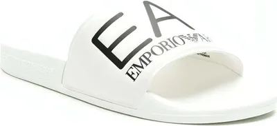 Image de EA7 Tongs unies XCP001 XCC22 00001 Couleur : Blanc Taille : 37