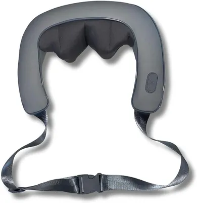 Produktbild von Massagekissen mit Shiatsu, 8 Massage-Rollen, Infrarot-Heizung, USB-C, für Nacken und Rücken