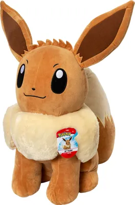 Produktbild von Pokémon - 24' Eevee pluszowy, super miękki, 61 cm, brązowy
