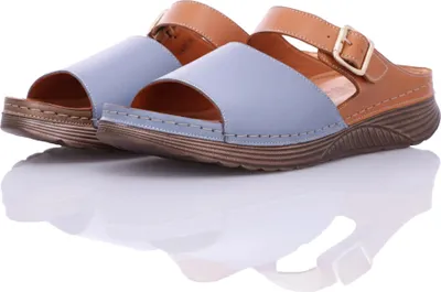 Produktbild von Gemini Damen Pantolette blau Größe 39