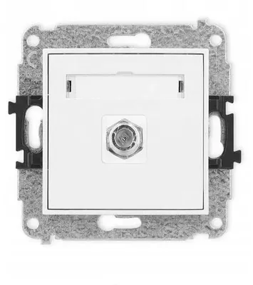 Imagen del producto de Karlik ICON, caja para antena parabólica individual, cromada