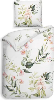Produktbild von Heckett and Lane Alloro Bettwäsche 135 White Bettwäsche 1 x Bettbezug 135x200 + 1 x Kopfkissenbezug 80x80 White  weiß