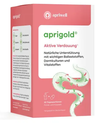 Obrázek produktu pro Doplněk stravy Apriwell Aprigold, 420 g + 30 kapslí