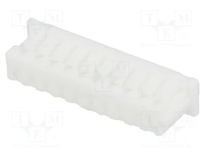 Productafbeelding van 5x Stekker, 1,25 mm PicoBlade, female, voor bedrading, printplaat. Aantal pinnen: 10. Artikelnummer: 51021-1000. Signteck