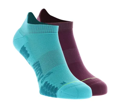 Produktbild von INOV-8 Trailfly Socken niedrig blaugrün/lila m