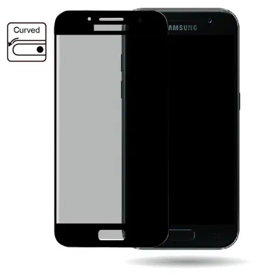 Imagen del producto de Protector de pantalla de vidrio completo para Samsung Galaxy A3 2017, color