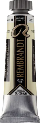 Image de Rembrandt peinture à l'huile tube 15 ml jaune de naples vert 282