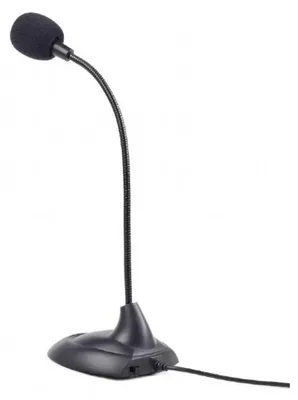 Produktbild von Gembird MIC-205, PC-Mikrofon, -54 dB, 50 - 16000 Hz, 2,2 Ohm, Omnidirektional, Kabelgebunden