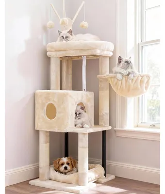 Image de Griffoir pour chat - Beige - HCT202SM