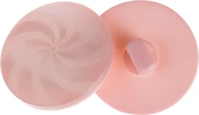 Image de Bouton - lot de 3 - diamètre 20 mm - Rose