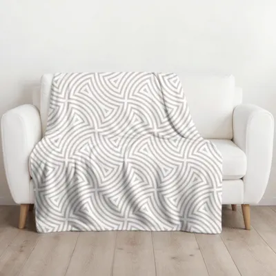 Produktbild von Wohndecke Sand Line zweifarbiges Design zum Wenden, das perfekte Geschenk
