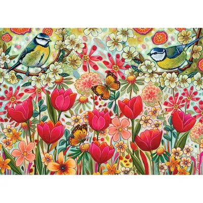 Image de COBBLE HILL Puzzle Spring Chat 500 pièces