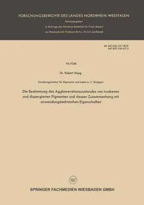 Image de Die Bestimmung des Agglomerationszustandes von trockenen und dispergierten Pigmenten und dessen Zusammenhang mit anwendungstechnischen Eigenschaften