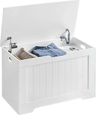 Produktbild von Schuhbank mit Stauraum – MDF – 76 x 48 x 40 cm