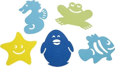 Obrázek produktu pro Dreambaby protiskluzové samolepky do vany, 10ks