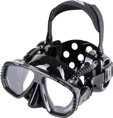 Produktbild von Tecnomar Pro Ear Antifog Tauchmaske Schwarz  Schwarz One Size