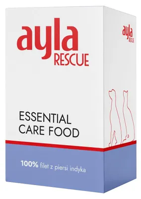 Produktbild von Ayla Rescue Essential Care Food 50g gefriergetrocknetes Leckerli für Hunde und Katzen in der Genesungsphase, Putenbrustfilet