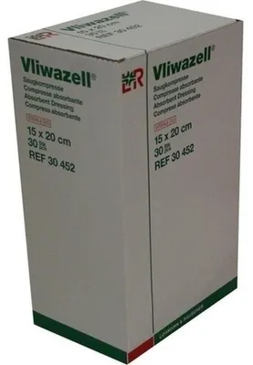 Productafbeelding van Vliwazell kompressen, 15x20 cm, steriel, 30 stuks