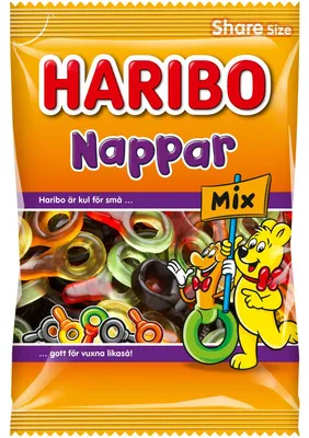 Produktbild von Haribo Nappar Mix 375g