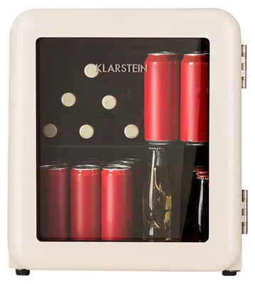 Obrázek produktu pro Klarstein PopLife 48, lednice na nápoje, 48 l, 0-10 °C, retro design, červená