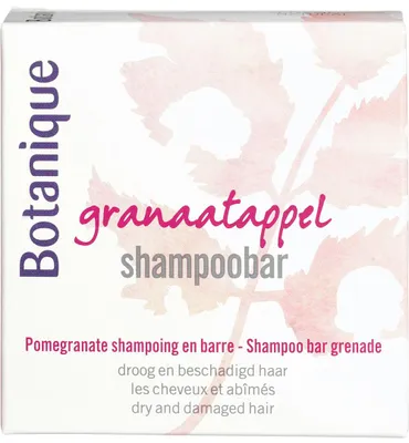 Productafbeelding van Botanique Shampoobar Granaatappel 100 gram