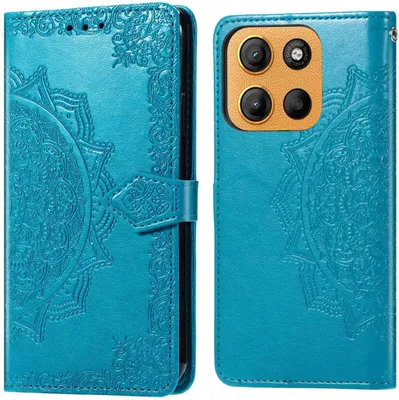 Produktbild von imoshion Mandala Klapphülle Motorola Moto G15 / G15 Power - Türkis