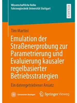 Obrázek produktu pro Emulation der Straßenerprobung zur Parametrierung und Evaluierung kausaler regelbasierter Betriebsstrategien