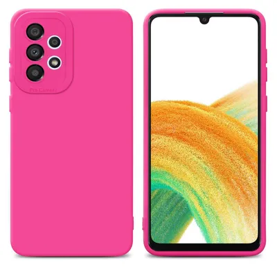 Obrázek produktu pro Cadorabo Case for Samsung Galaxy A52 (4G / 5G) / A52s Protective Cover in Pink TPU Silicone Etui Case Kryt mobilního telefonu
