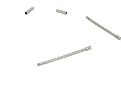 Produktbild von Minott Stahlstifte | Bandstifte inkl. Hülse mit Kerbe | Durchmesser Ø 0,9 mm, Stift-Länge:20 mm