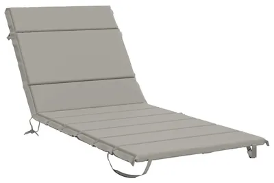 Immagine prodotto di Cuscino per sdraio GEMERT, 100% poliestere, grigio, 200 x 80 x 3 cm