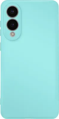 Obrázok produktu pre Avizar, polotvrdé silikónové puzdro s povrchom Soft-Touch pre Samsung Galaxy S25 Edge, tyrkysové