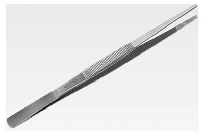 Produktbild von Gerade Pinzette, 25 cm, mit Innenzahnung aus rostfreiem Edelstahl