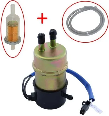 Obrázok produktu pre Benzínové čerpadlo + filter + hadica 8mm palivové čerpadlo 12V priame prípojky