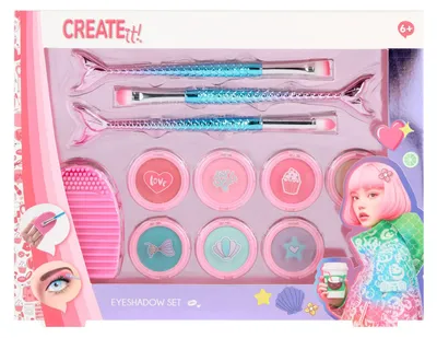 Produktbild von Kreatives Schminkset für Kinder Create It! – 11 Teile Spaßpaket