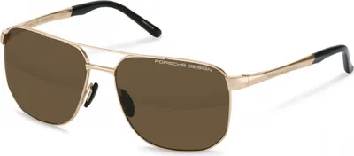 Produktbild von Porsche Design P8984 Gold/black 60/16/145 Herren Sonnenbrillen