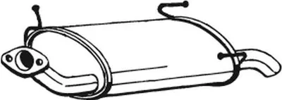Produktbild von Bosal Endschalldämpfer  145-131